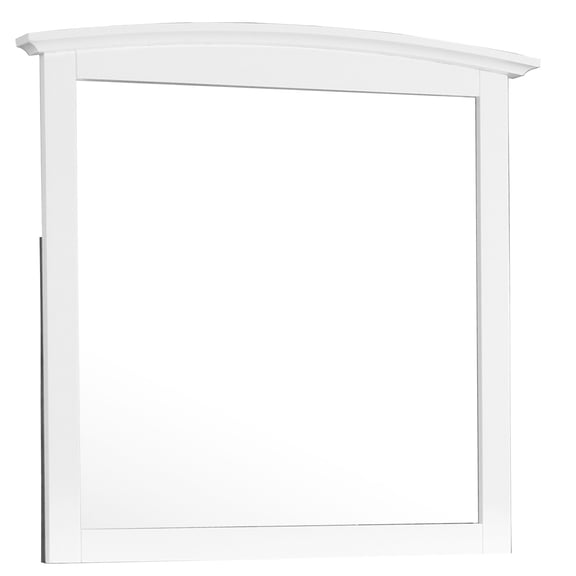 Wall Mirror | Clear reflection for daily use, modern design | Wood veneer finish | Multiple color options