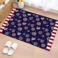 thumbnail image 1 of Entryway Rug 2'x3', 4th of July Small Rug for Kitchen Bathroom Door Mat Indoor Entrance, Navy US Flag Independence Day Stars Red Stripes Non-Slip Area Rugs Floor Mats Carpet Front Door Rugs, 1 of 8