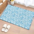 thumbnail image 1 of Entryway Rug 2'x3', Blue Spring Floral Small Rug for Kitchen Bathroom Door Mat Indoor Entrance, Farmhouse Flowers Elegant Pastoral Non-Slip Area Rugs Floor Mats Carpet Front Door Rugs, 1 of 8