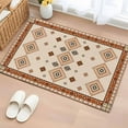 thumbnail image 1 of Entryway Rug 2'x3', Boho Geometric Small Rug for Kitchen Bathroom Door Mat Indoor Entrance, Country Ethnic Nation Abstract Motifs Non-Slip Area Rugs Floor Mats Carpet Front Door Rugs, 1 of 8