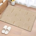 thumbnail image 1 of Entryway Rug 2'x3', Khaki Boho Small Rug for Kitchen Bathroom Door Mat Indoor Entrance, Middle Century Modern Abstract Art Non-Slip Area Rugs Floor Mats Carpet Front Door Rugs, 1 of 8