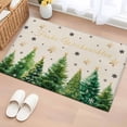 thumbnail image 1 of Entryway Rug 2'x3', Merry Christmas Small Rug for Kitchen Bathroom Door Mat Indoor Entrance, Xmas Trees Snowflake Farmhouse Rustic Non-Slip Area Rugs Floor Mats Carpet Front Door Rugs, 1 of 8