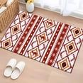thumbnail image 1 of Entryway Rug 2'x3', Red Orange Southwest Small Rug for Kitchen Bathroom Door Mat Indoor Entrance, Aztec Boho Ethnic Geometric Art Non-Slip Area Rugs Floor Mats Carpet Front Door Rugs, 1 of 8