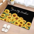 thumbnail image 1 of Entryway Rug 2'x3', Sunflowers Small Rug for Kitchen Bathroom Door Mat Indoor Entrance, Yellow Summer Botanical Elegant Pastoral Non-Slip Area Rugs Floor Mats Carpet Front Door Rugs, 1 of 8