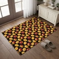thumbnail image 1 of Entryway Rug 2'x3', Tropical Fruits Kitchen Runner Rugs Non-Slip Carpet Mats, Summer Yellow Red Bedside Rugs Runners Washable Floor Carpet for Bathroom Laundry Room, 1 of 8