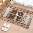thumbnail image 1 of Entryway Rug 2'x3', Vintage Farmhouse Small Rug for Kitchen Bathroom Door Mat Indoor Entrance, Retro Home Text Country Star Wooden Non-Slip Area Rugs Floor Mats Carpet Front Door Rugs, 1 of 8