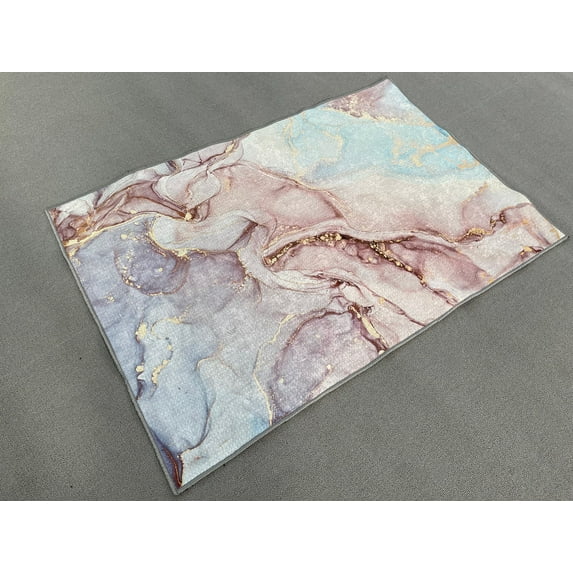 Entryway Rug, Alcohol Ink Rugs, Modern Rugs, Sonf Tones Marble Rug, Marble Rugs, Personalized Gifts Rug, Living Room Rugs, Printed Rug, 3.9'x5.9' - 120x180 cm