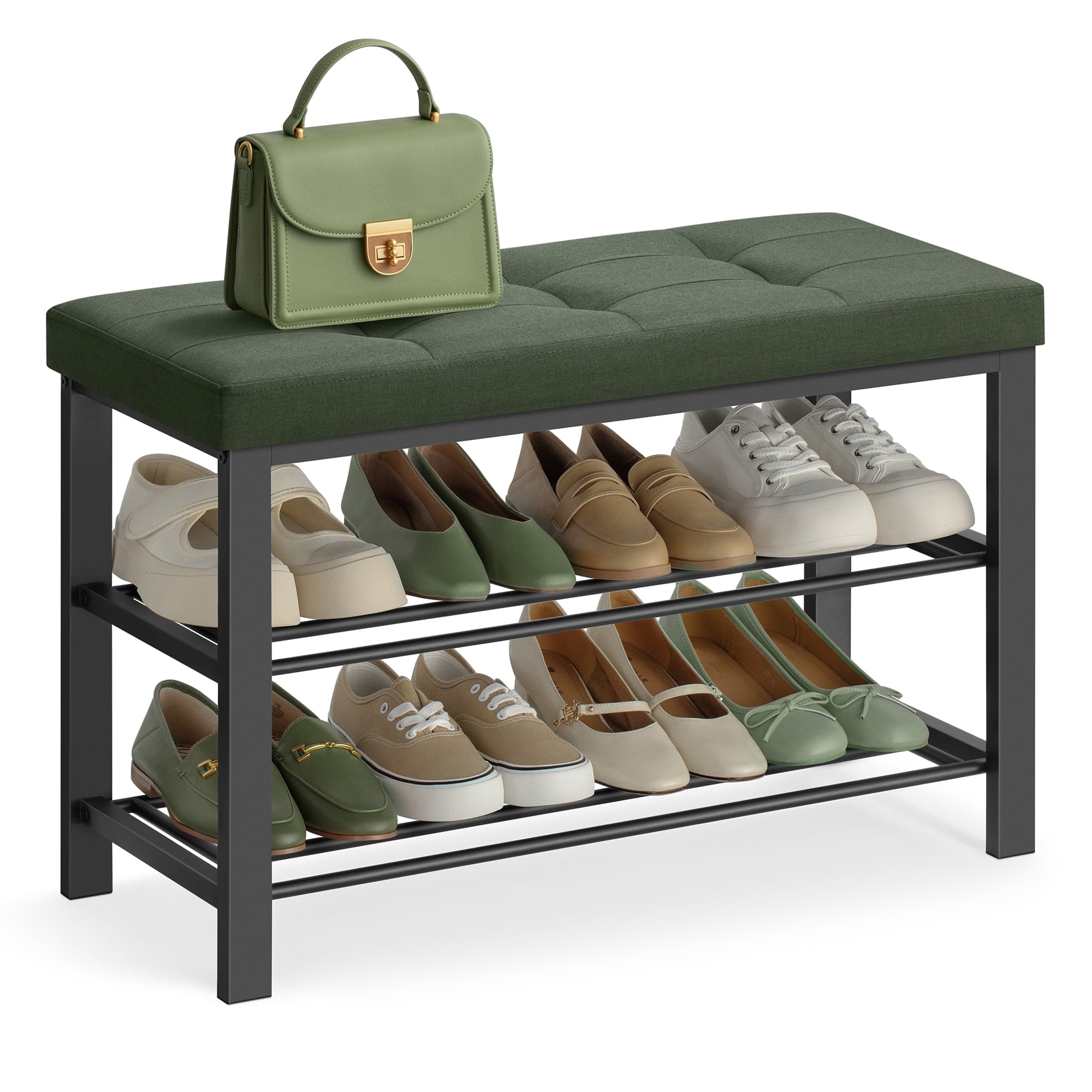 Maxmzng Entryway Space Wth A Front Door Shoe Storage Bench