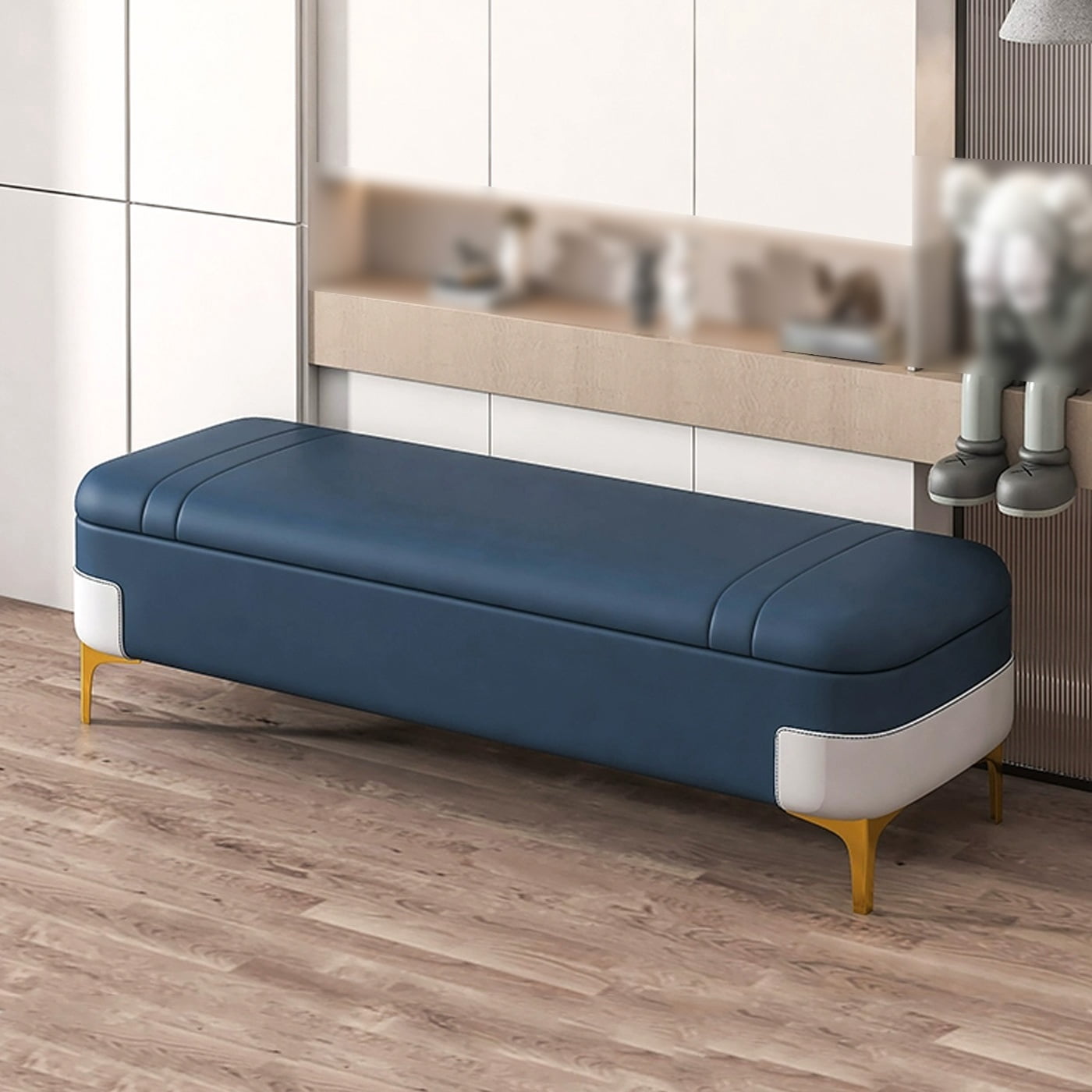 Entryway Storage Chest with Flip Top,Ottoman Bench with Large Storage ...