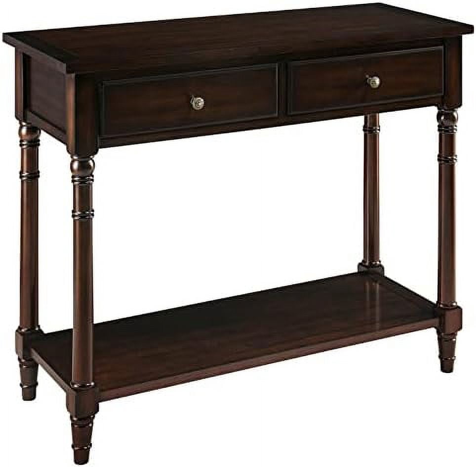 Entryway Table with Drawers Console Table with Solid Wood Entry Table