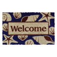 thumbnail image 1 of Entryways Beach Welcome Non Slip Coir Doormat 28L 17W, 1 of 2