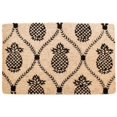 thumbnail image 1 of Entryways Pineapple Trellis Handwoven Coconut Fiber Doormat, 1 of 8