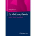 thumbnail image 1 of Entscheidungstheorie: Gewinn - Nutzen - Gemeinwohl, (Paperback), 1 of 1