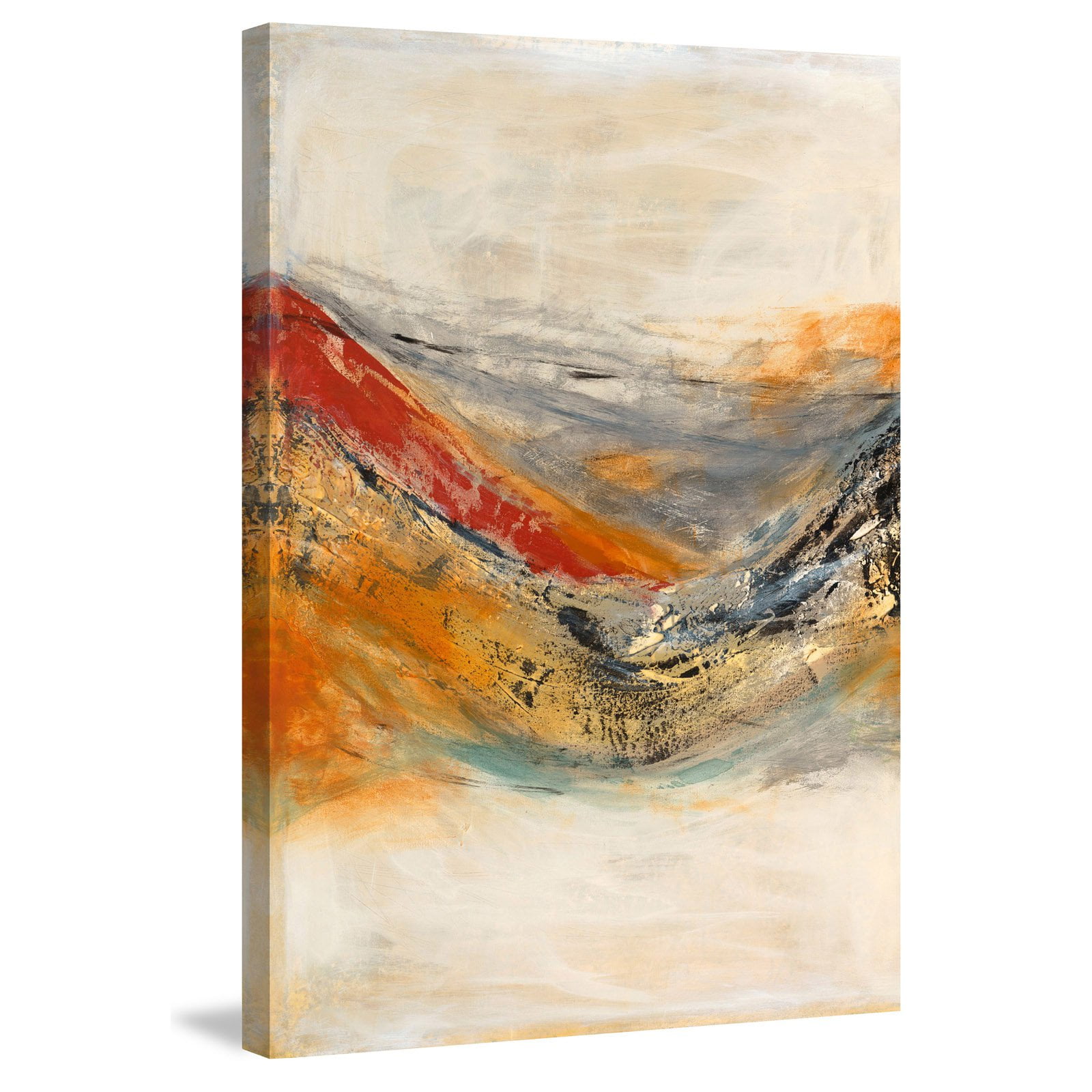 "Entwine I" Painting Print on Wrapped Canvas