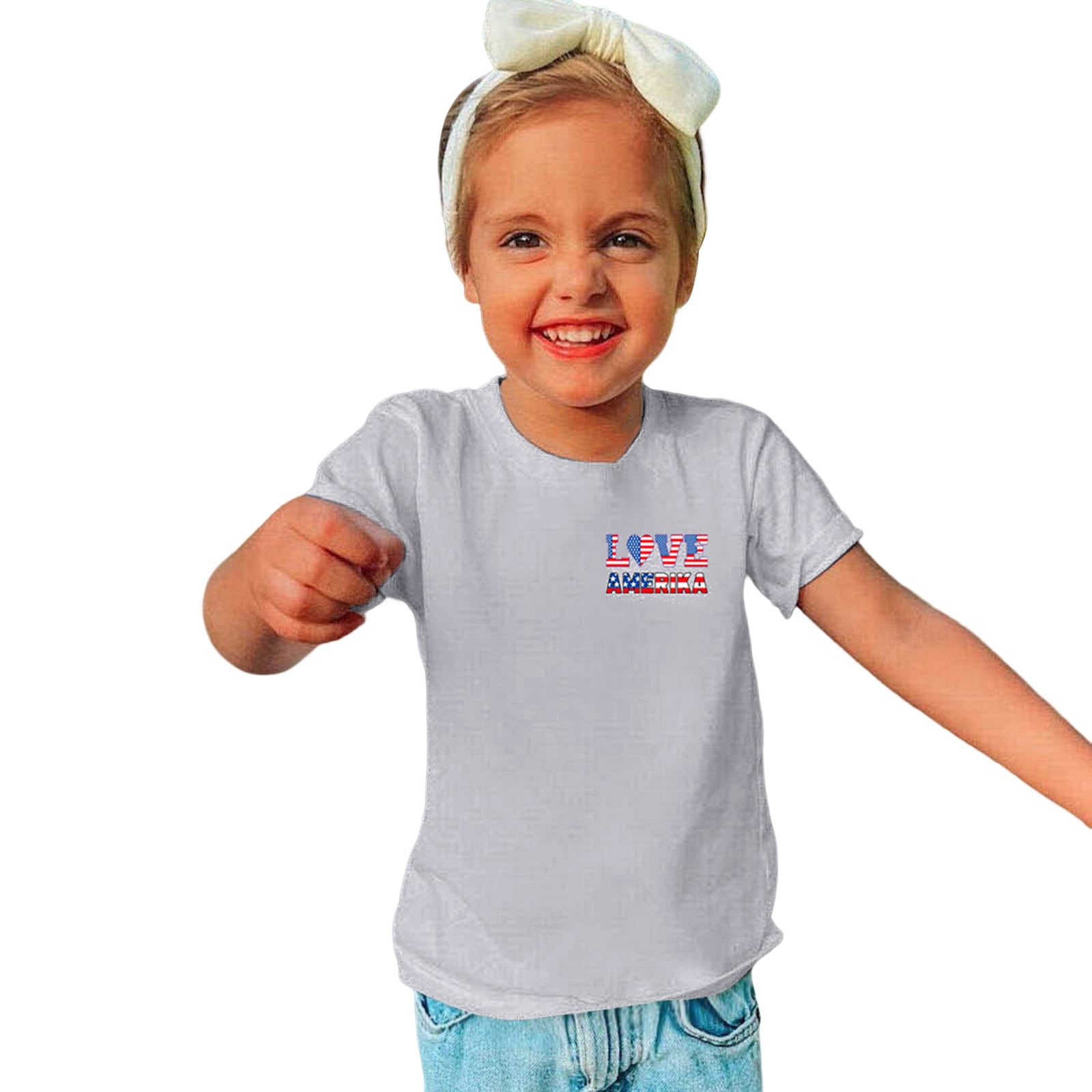 Entyinea Boys Graphic Tees 2024 Short Sleeve Youth Shirts Kids Quick