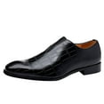 thumbnail image 1 of Entyinea Comfortable Dress Shoes for Men Classic Mens Oxfords Formal Business Leather Shoes,Black 10.5, 1 of 5
