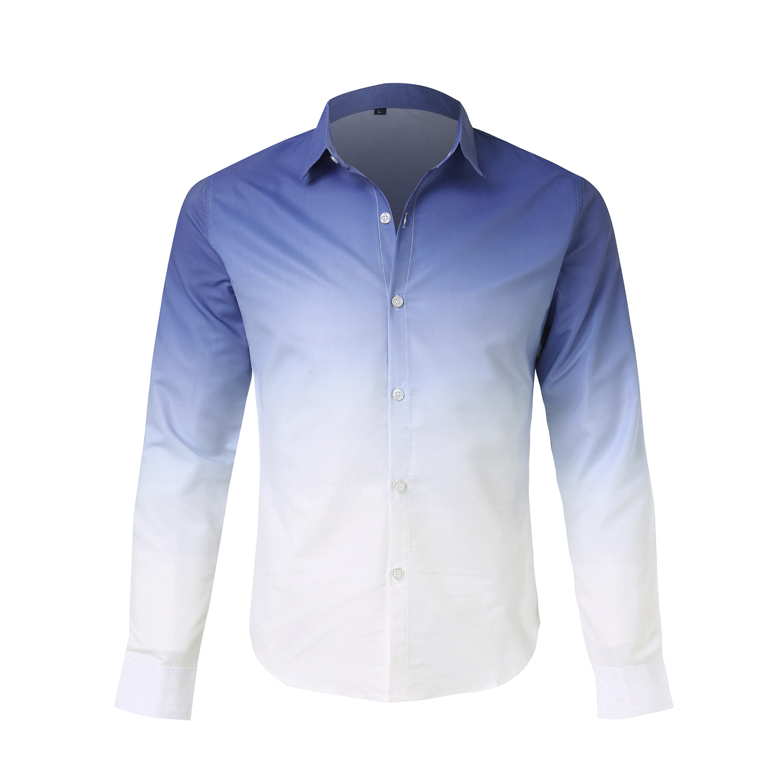 Entyinea Dress Shirts for Men Plaid Formal Top Big and Tall Button Down