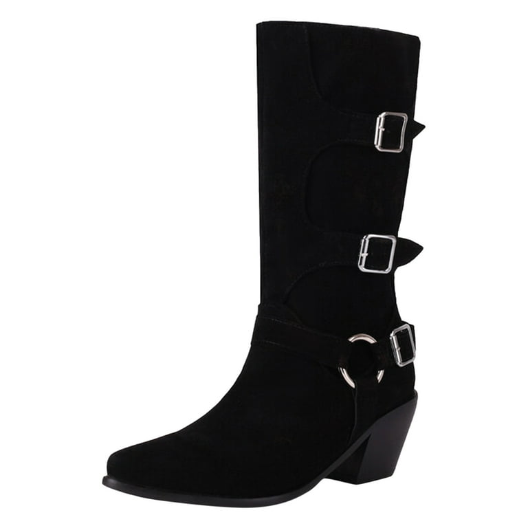 Kitten heel calf boots 2025