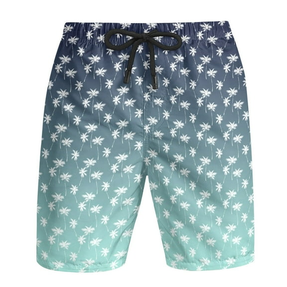 Entyinea Men's Quick-Dry Swim Trunk Bathing Suit Swimming Trunks Pool Shorts with Pockets,Dark Blue XXL