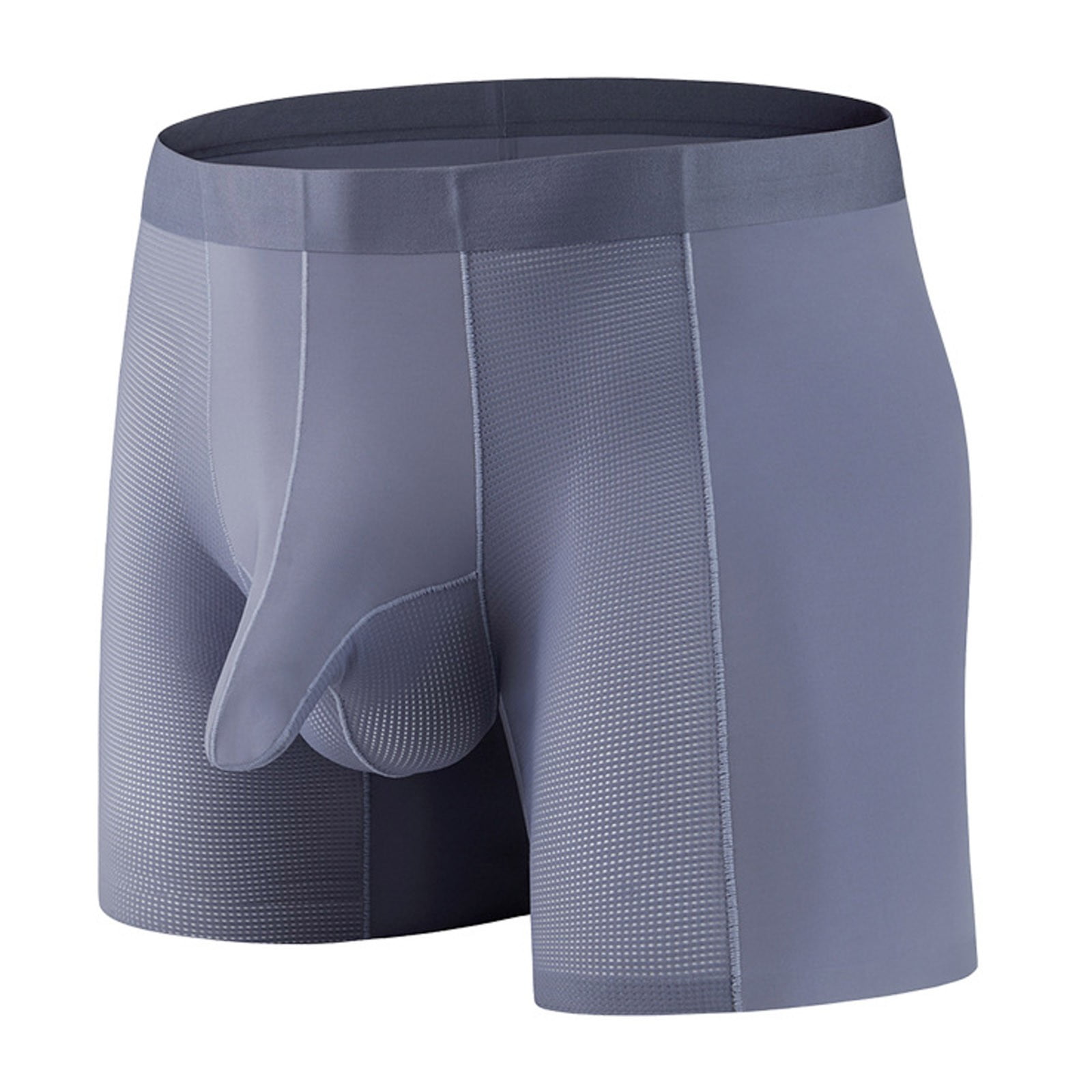 Entyinea Mens Boxer Briefs Underwear Breathable Cotton Underwear for ...
