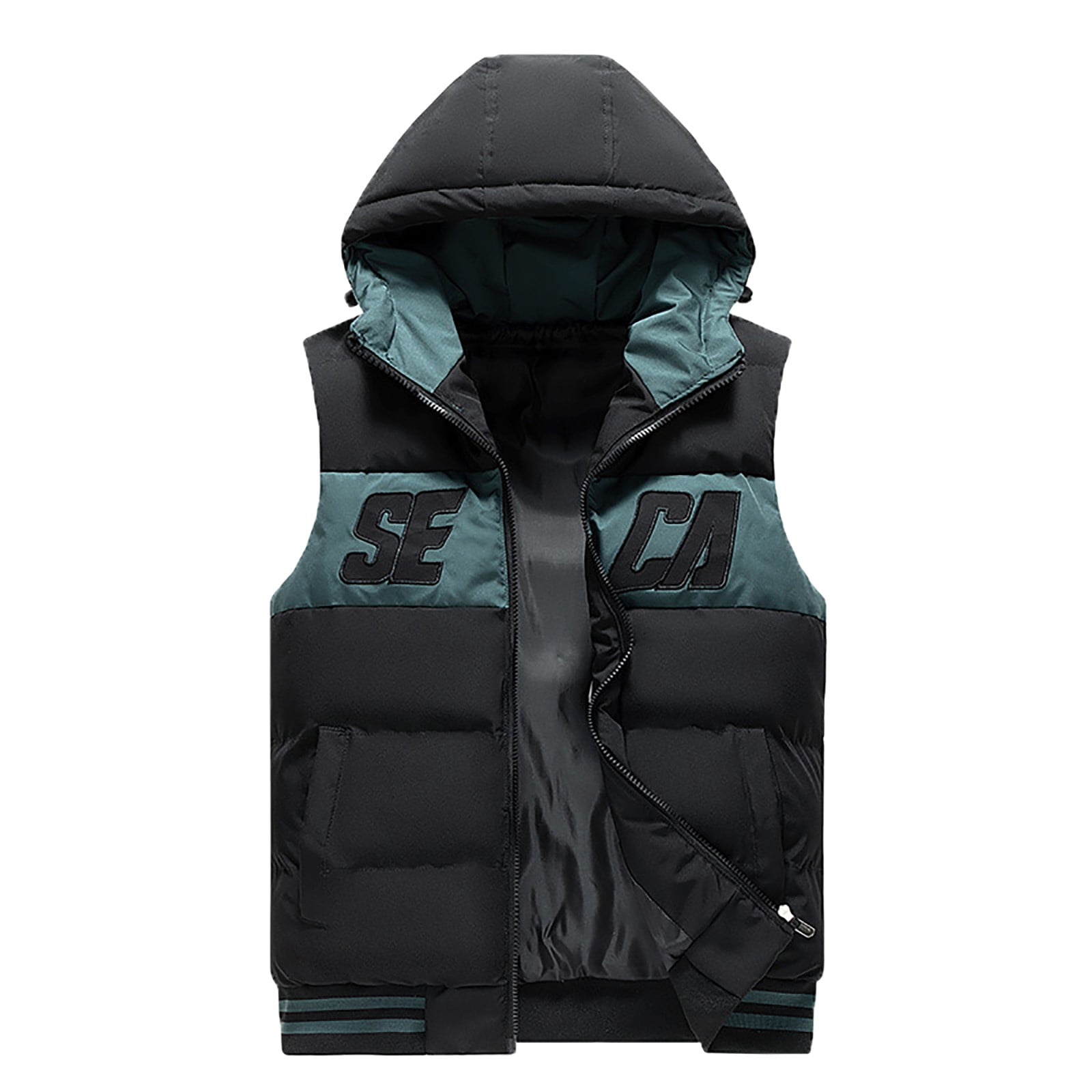 Entyinea Mens Fishing Vest Lightweight Windproof Outdoor Multi Pockets