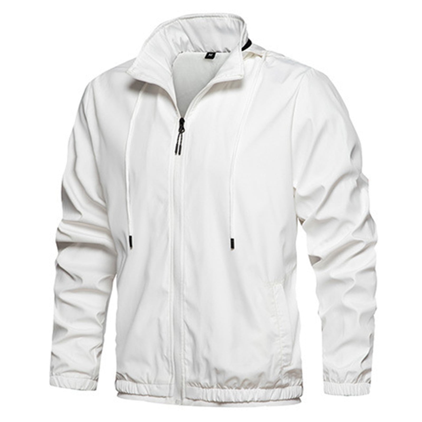 Entyinea Mens Lightweight Jacket Outdoor Windbreaker Varsity Jacket