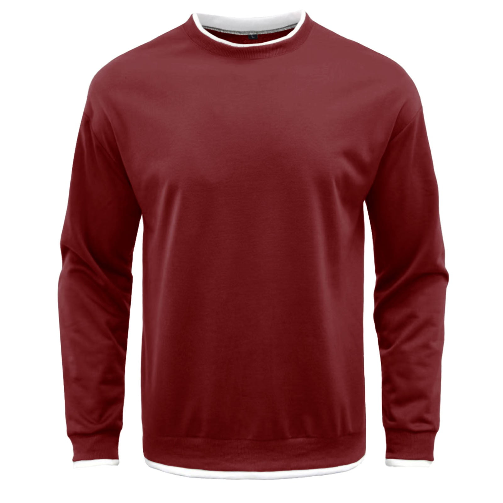 Sweatshirt no hood with pockets sale