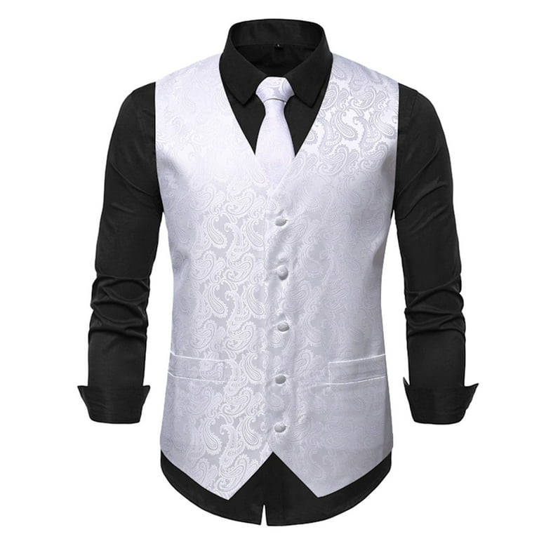 Mens white utility vest shop