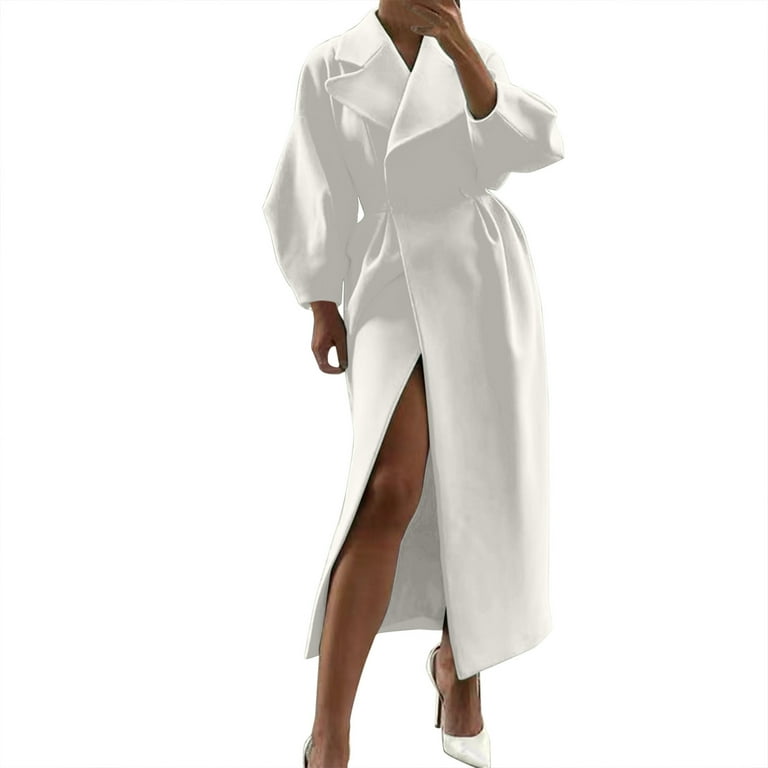 White top dressy coat