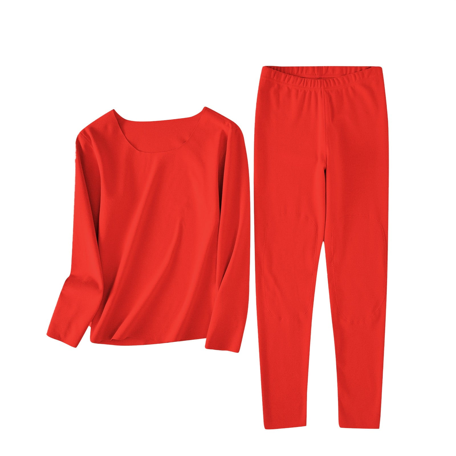 Entyinea Plus Size Thermal Underwear for Women Long Johns Lined Base