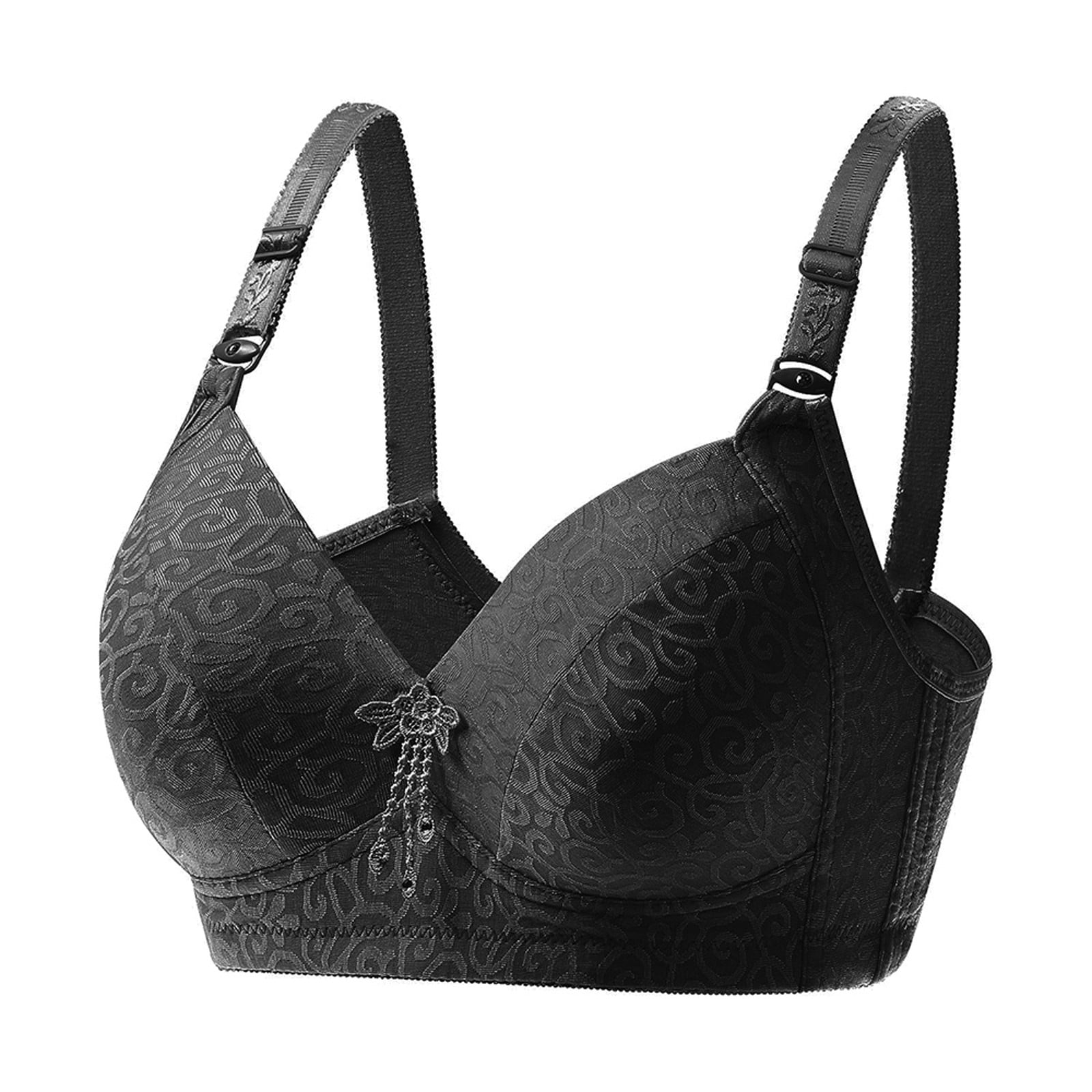 Womens Push Up Padded Wire Free Bra Size 34 36 38 A B C Cup