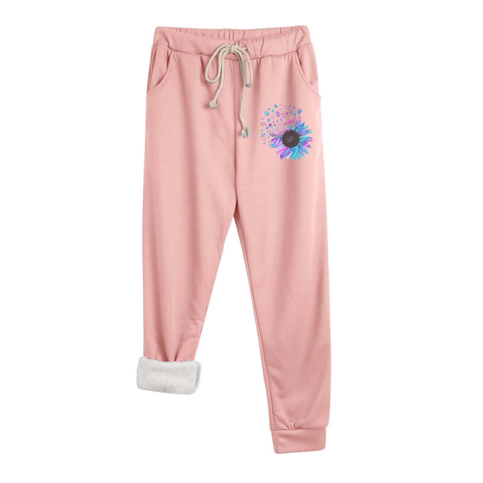 Entyinea Thermal Yoga Pants for Womens High Waisted Thermal Bootcut