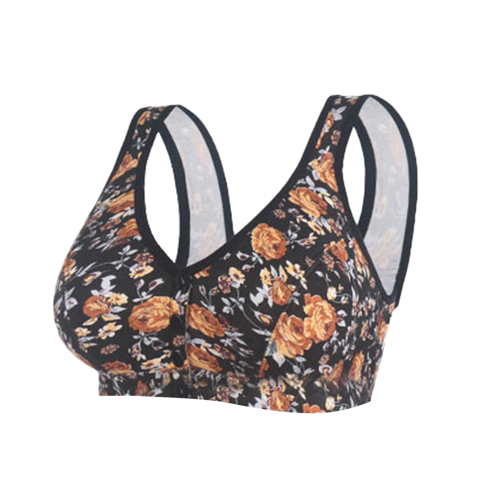 Entyinea Women's Double Support Bra Underarmsmoothing With Seamless