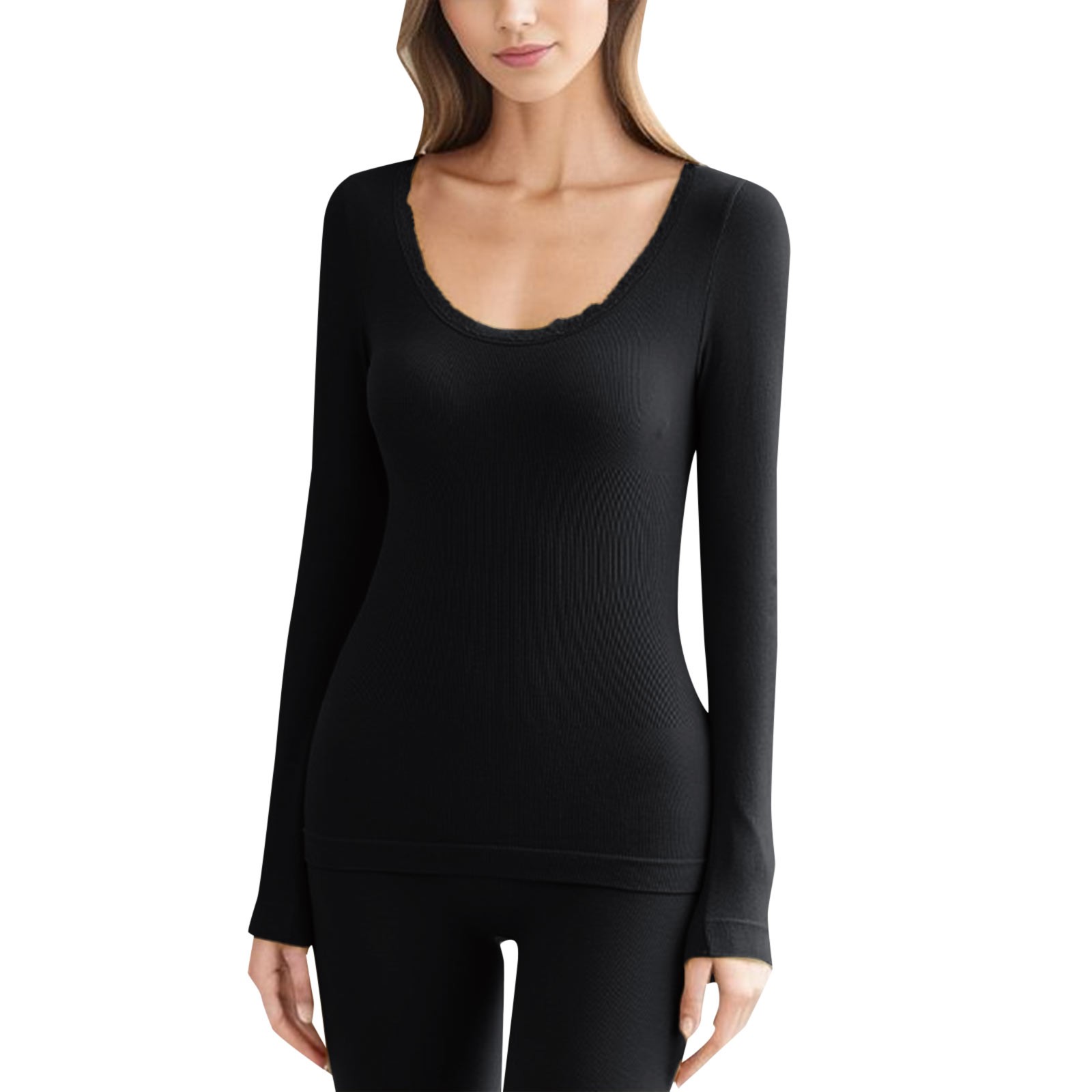 Entyinea Women's Thermal Underwear Sets Long Johns Base Layer