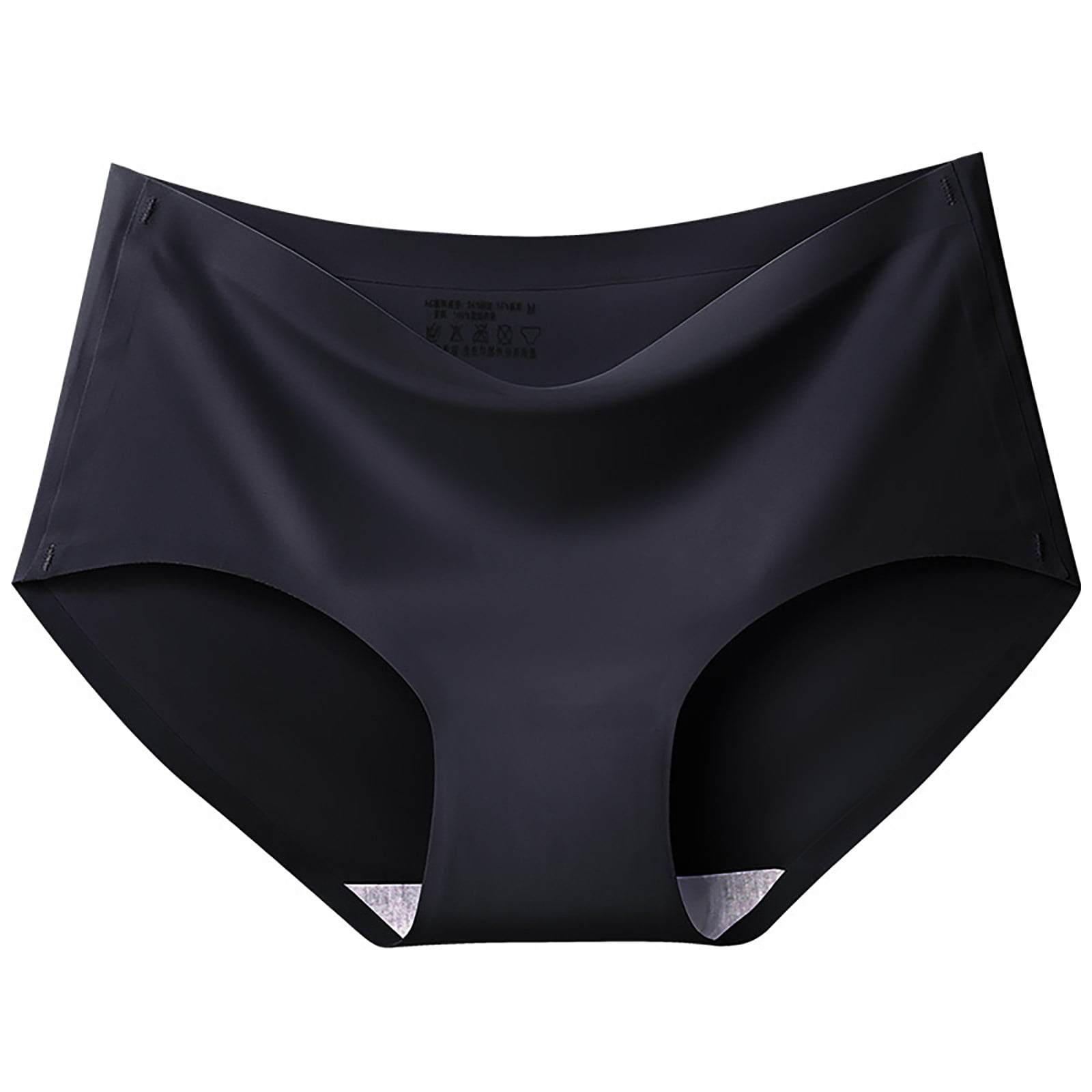 Entyinea Womens Panties Comfort Flex Fit Stretch Microfiber Modern Brief Underwear Black XXL