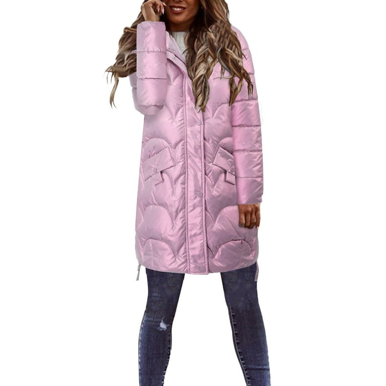 Entyinea Womens Puffer Jacket 2024 Ultra Light Weight Outdoor