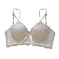 thumbnail image 1 of Entyinea Womens Satin Minimizer Bra Stretch Wireless Lightly Lined Convertible Comfort Bra Beige 70AB, 1 of 3