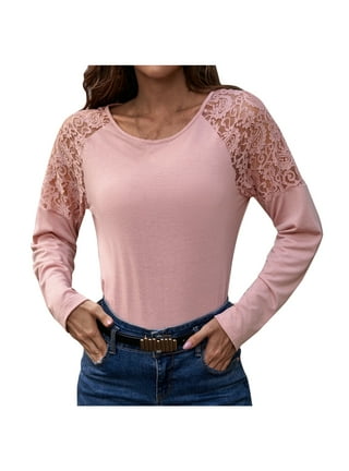 Pink long t shirt deals