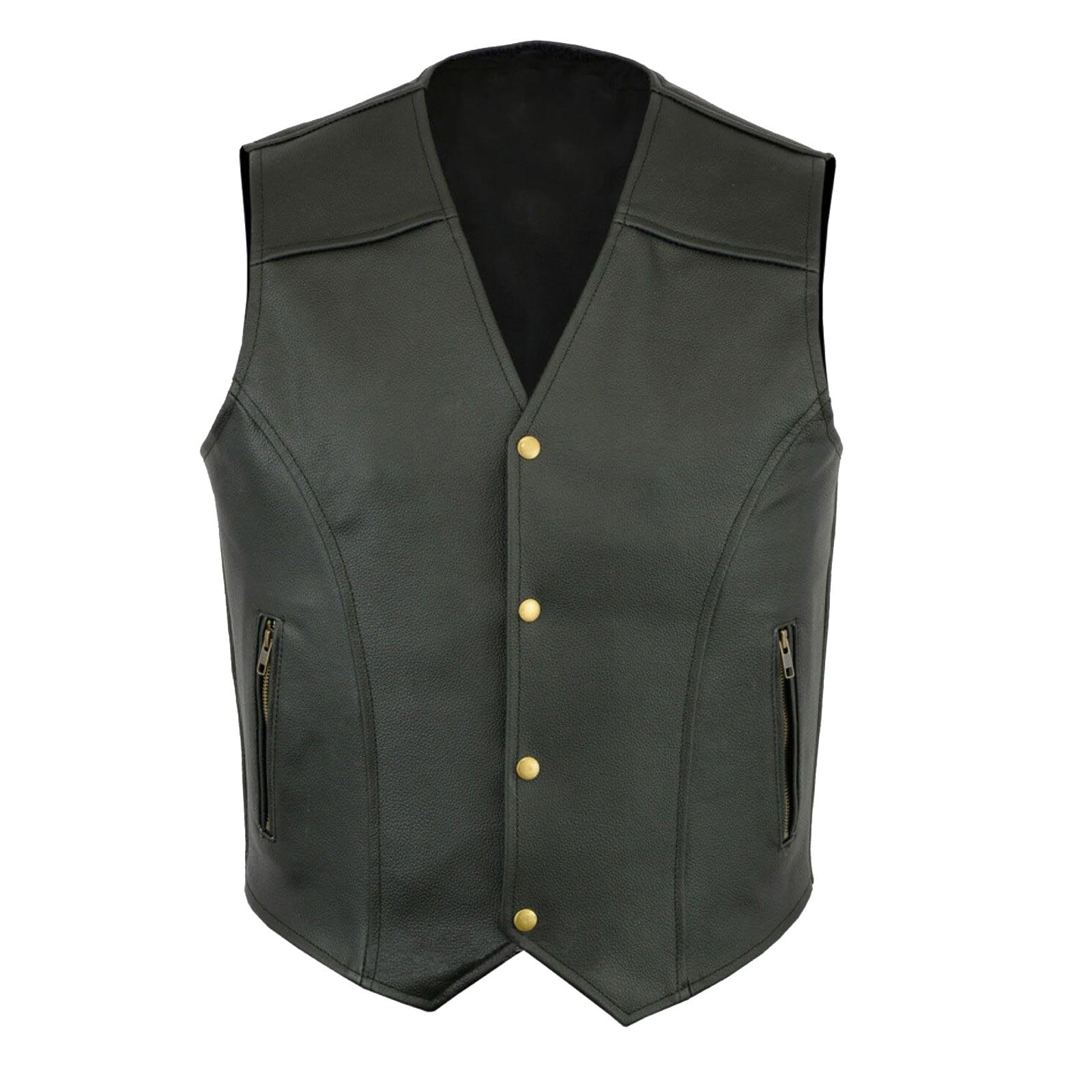 Entyinea Work Vest for Men with Pockets Full Zipper Casual Outdoor Vest ...