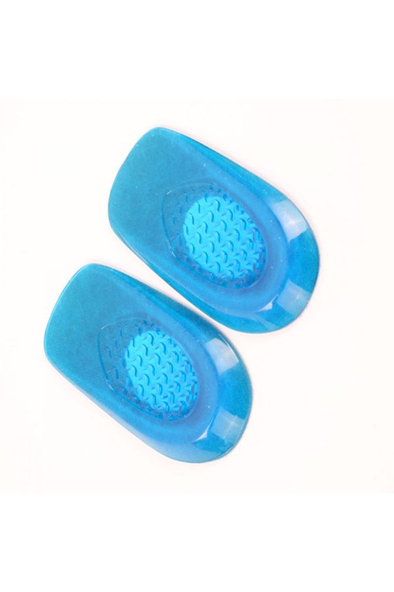 Gel Heel Cups - Heel Cushion for Women,Men,Bone Spur,Plantar Fasciitis Support,Shoe Inserts Provide Foot Pain Relief for Achilles,Feet Arch,Kids - Shock Absorbing Protector Pad