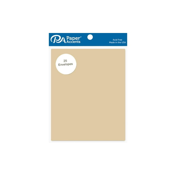 Envelope 4.38x5.75 25pc Recycled Kraft