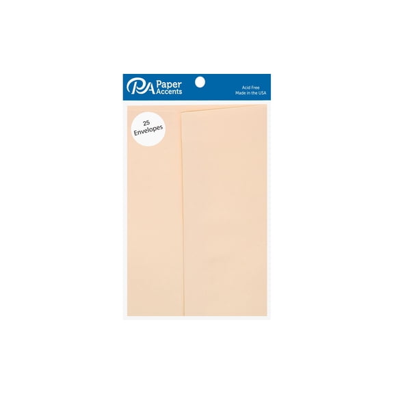 Envelope 5.25x7.25 25pc Ivory
