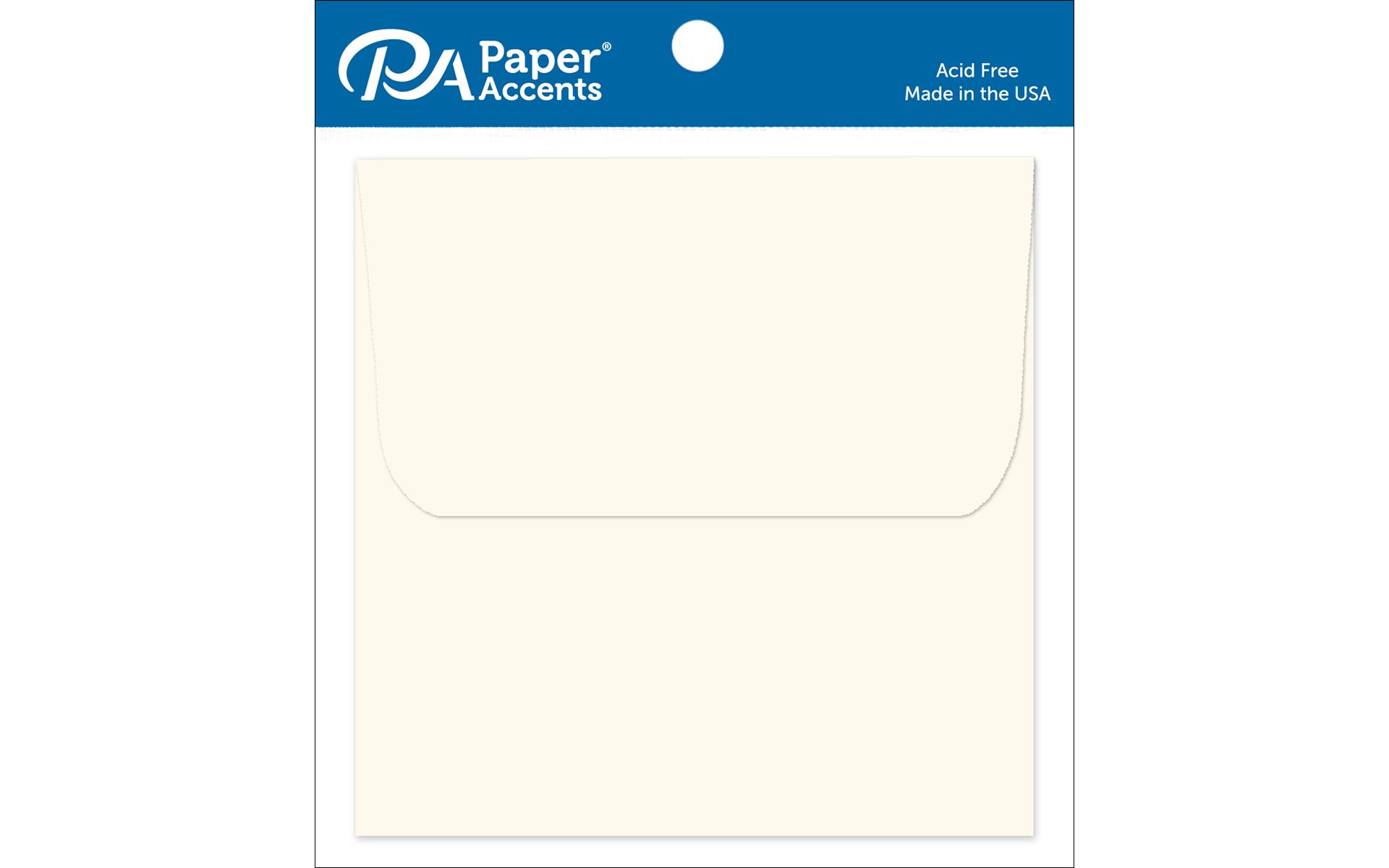 Accent Design Paper Accents Envelope, White, 10pc, 4.25\"x6.25...