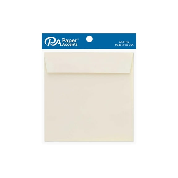 Envelope 6.5x6.5 12pc Cream