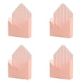 thumbnail image 1 of Envelope Flower Box 4Pcs, Folding Hand Hold Gift Box for Bouquets, Waterproof Valentine Envelope Box for Wedding Proposals, Floral Arrangement, Valentines Day Packaging, 1 of 5