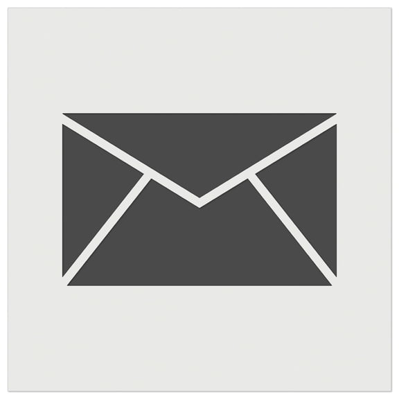Envelope Mail DIY Cookie Wall Craft Stencil - 4.5 Inch