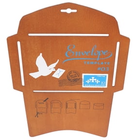 Envelope Making Template Templates Tool Hollow Out Frame Die Cuts Stencils Maker