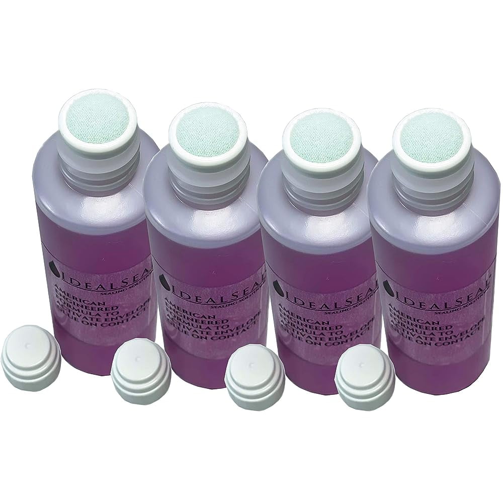 Envelope Moistener (120 ML) (3600 Envelpes) EZ Seal Compatible 4 oz