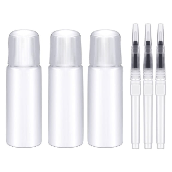 Envelope Moistener Set of 3 Compact Mail Sealing Applicators for Desk Areas Home Letters Invitation Assembly Paper Packaging Drawer Storage
