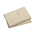 thumbnail image 1 of Envelope Pillowcase Solid Beige King Size 20.0 X 36.0 Inch 1 Piece For Bedroom, 1 of 3
